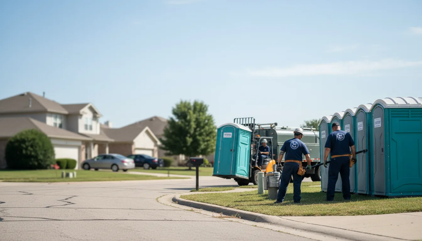Porta Potty Rental in Zanesville, OH near me